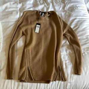 BCBG size s tan sweater